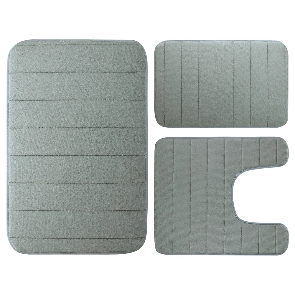 Memory Foam Bath Mats - handmade