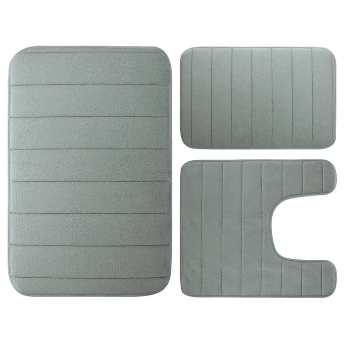 Memory Foam Bath Mats - handmade