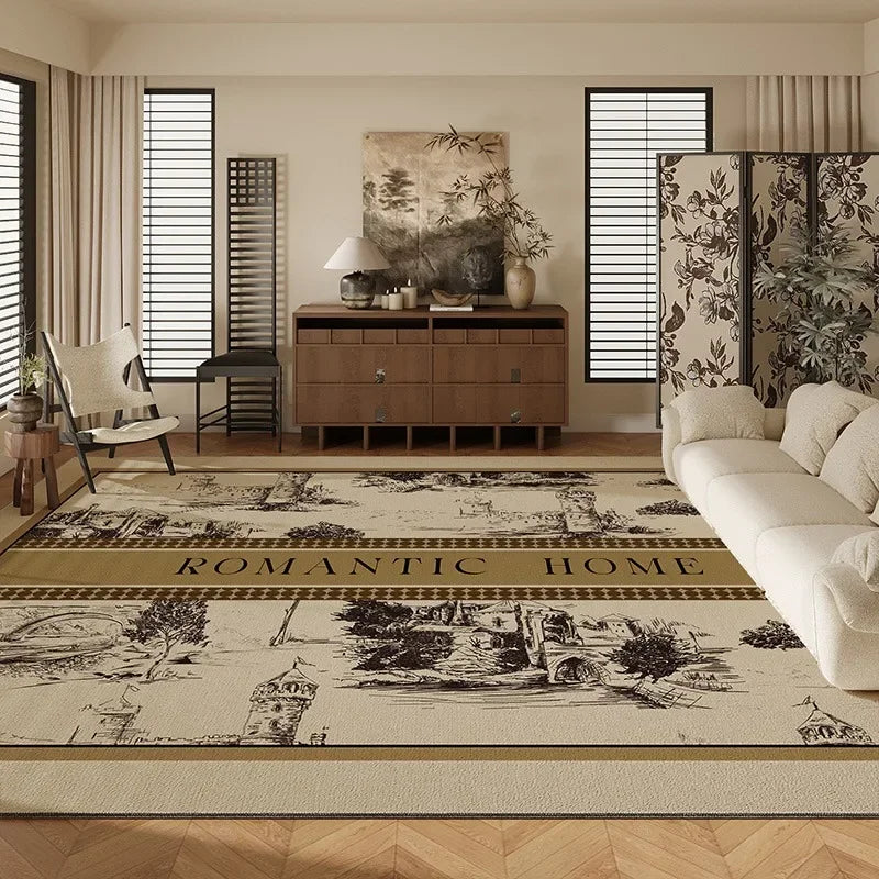 Abstract Art Large Area Rug – premium handmade décor piece for modern homes.