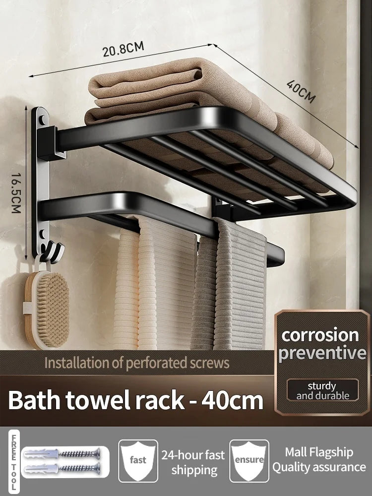 Upgraded Aluminium Towel Rack - handmade