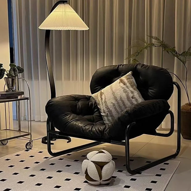 Retro Black Sofa Chair - handmade