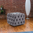 Square Footstool Cushion - handmade