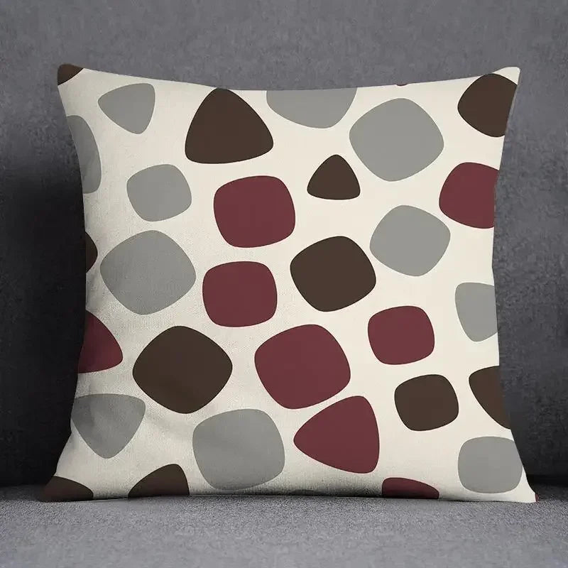 Stylish Modern Throw Pillow Cover - handmade