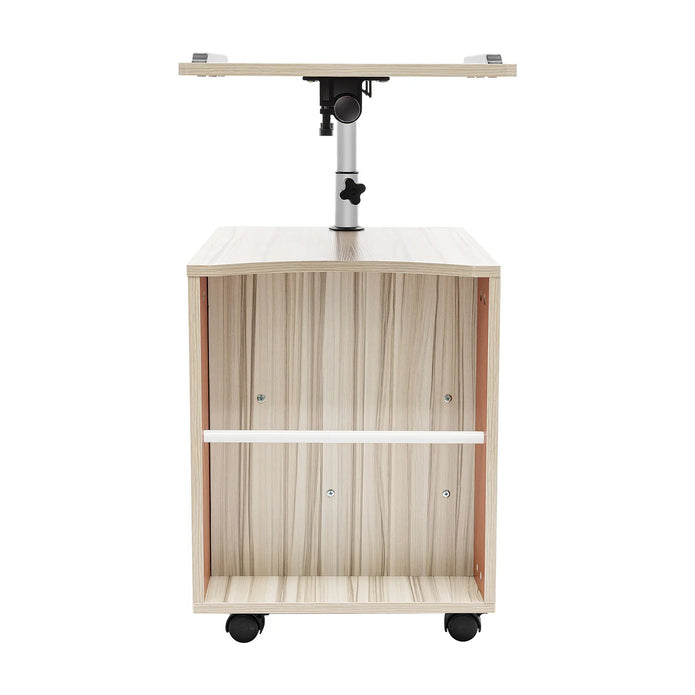 Rolling 360° Rotatable Bedside Table - handmade