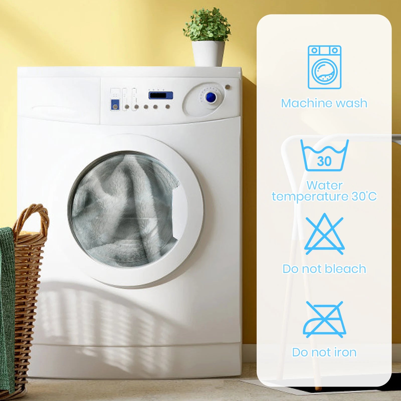 Wearable Sherpa Blanket Hoodie - handmade