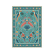 Bohemian Vintage Floral Rug - handmade