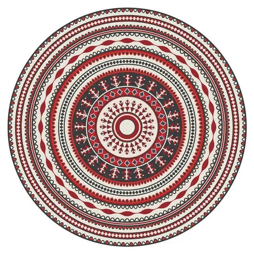 Persian Style Round Rug 3 - handmade