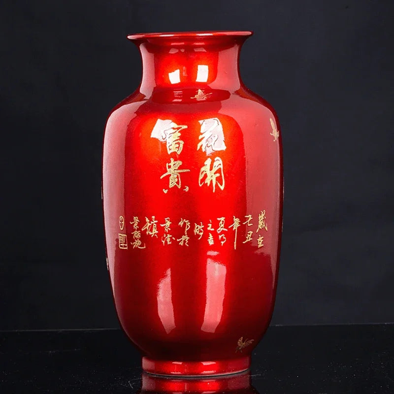 Black Porcelain Vase - handmade