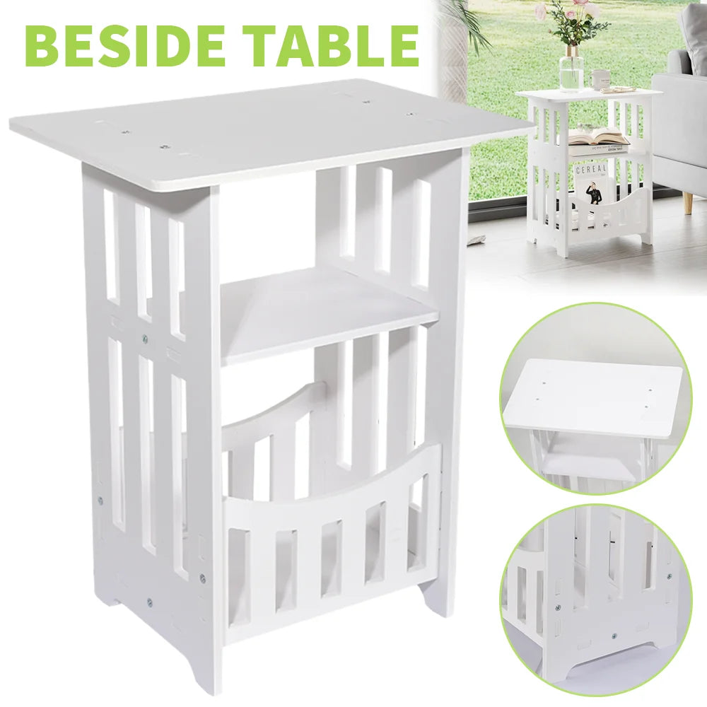 Modern Wooden Bedside Table - handmade