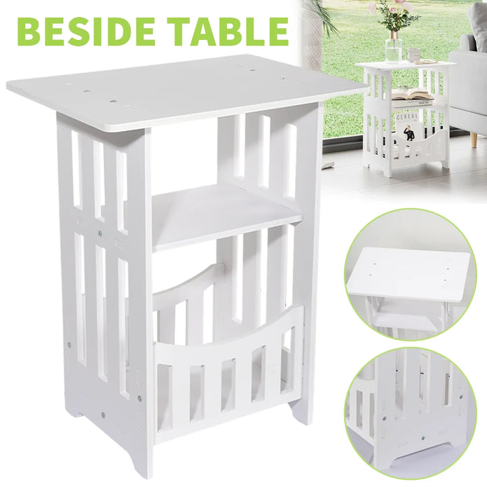 Modern Wooden Bedside Table - handmade