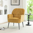 Modern classic upholstered lounge chair living room bedroom single sofa dressing chair - handmade