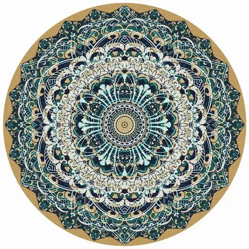 Persian Style Round Rug 1 - handmade