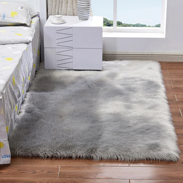 Soft Fluffy Carpet - handmade