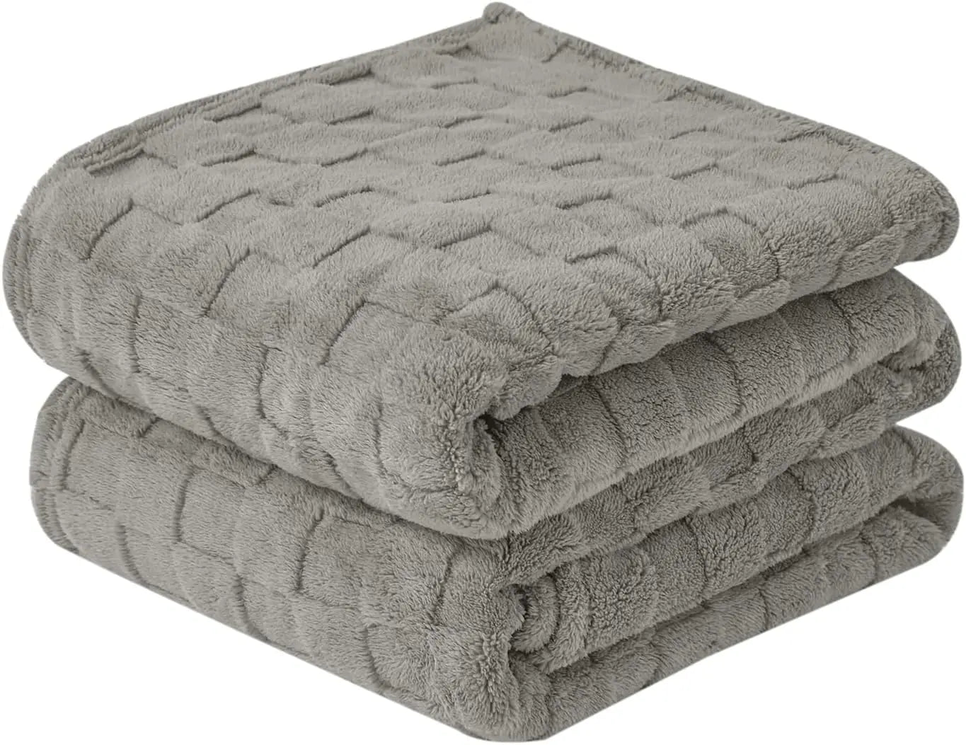 Cosy Fleece Sofa Throw Blanket - handmade