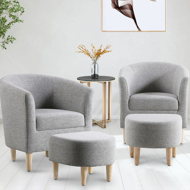 Vintage Solid Wood Armchair - handmade