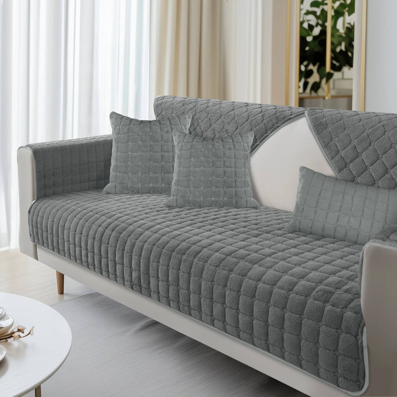 Washable Couch Protector - handmade