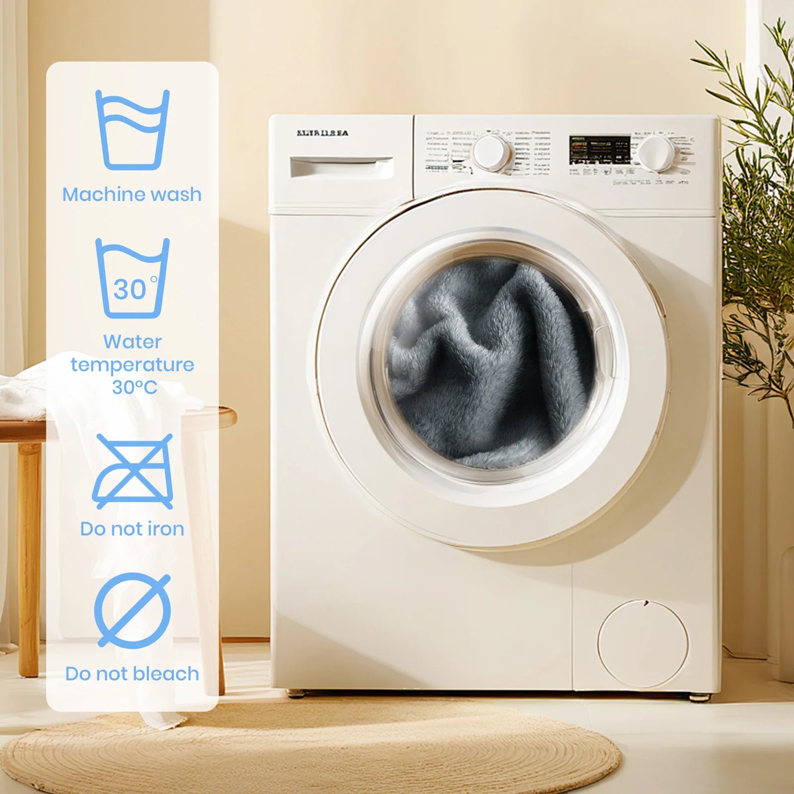 Sherpa Wearable Blanket - handmade