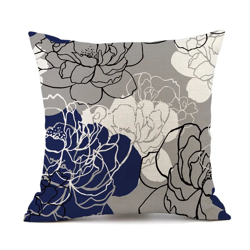 Floral Cushion Cover - handmade