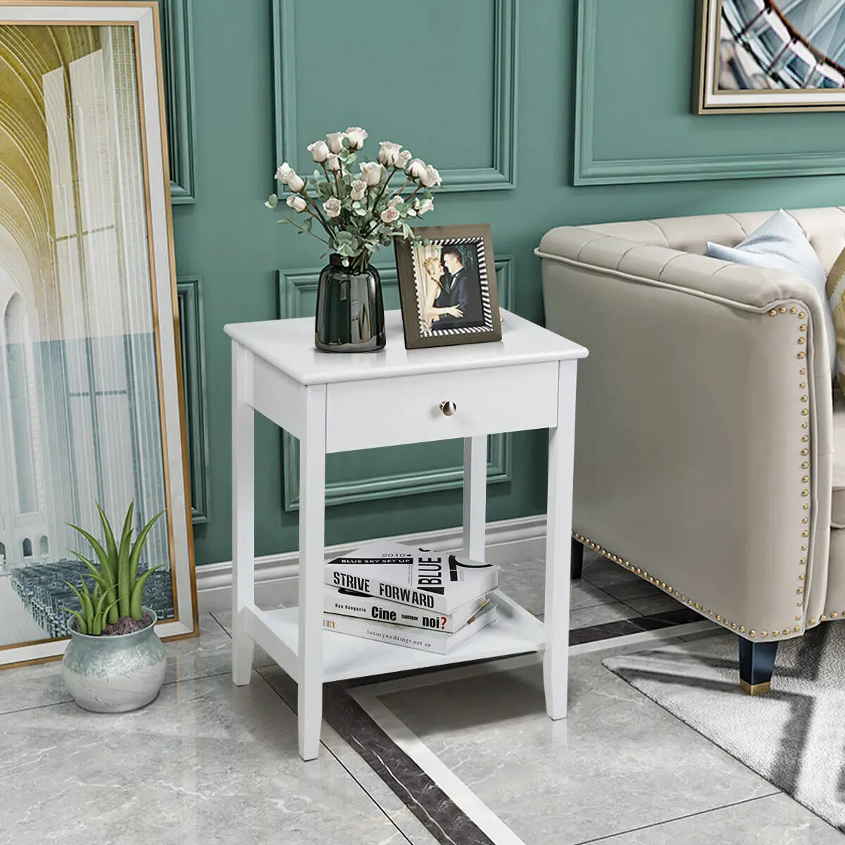 Wooden Bedside Tables - handmade