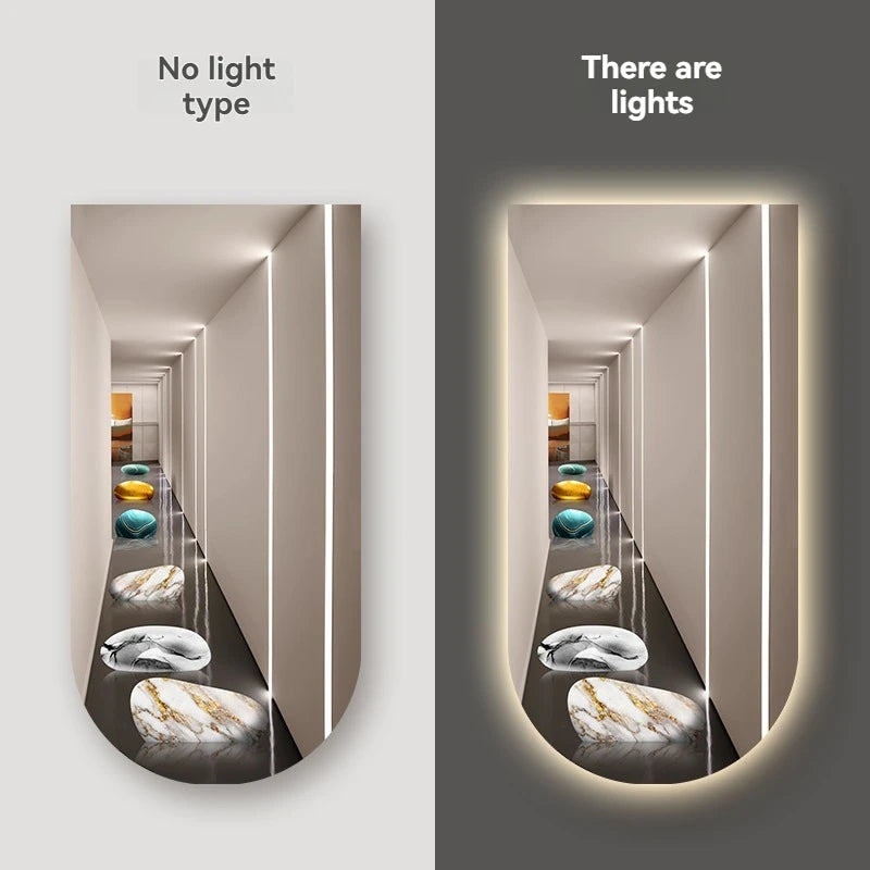 Light Luxury LED Wall Painting - handmade