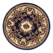 Retro Boho Round Area Rug 4 - handmade