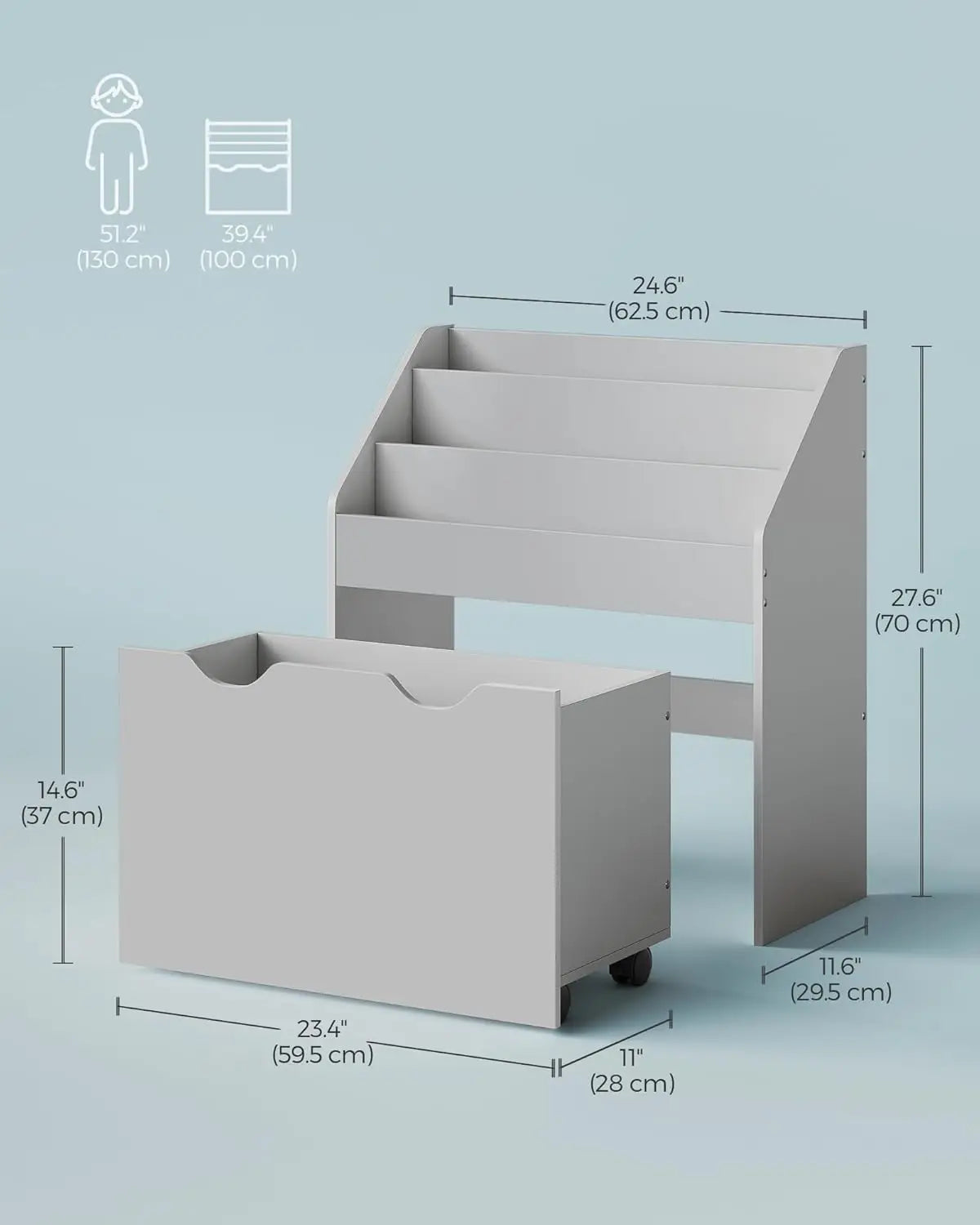 Children’s Toy Storage Unit - handmade