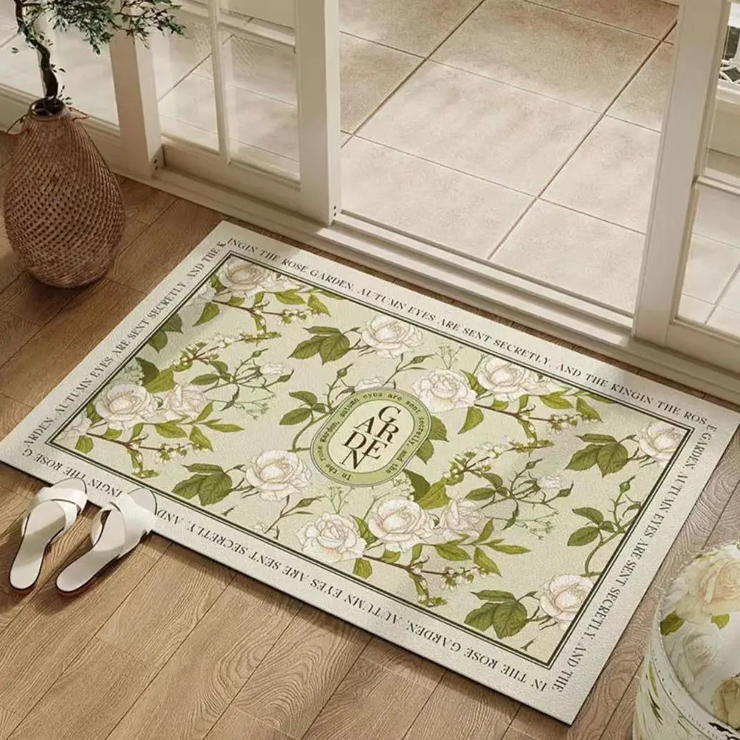 Diatom Bathroom Floor Mat - handmade