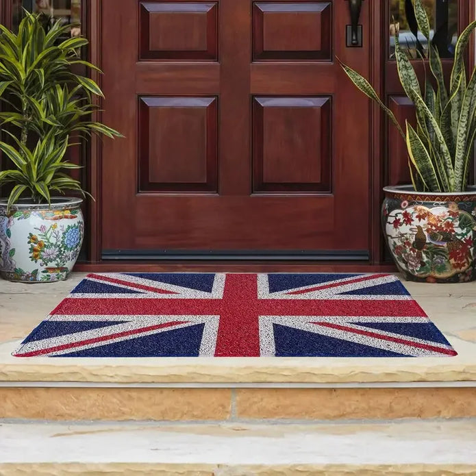 British Flag Mat - handmade