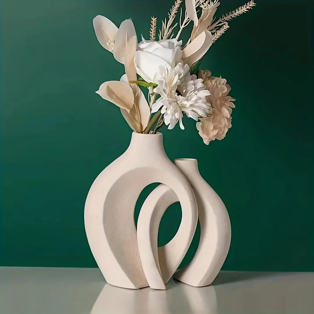 Ceramic Vase Set - handmade