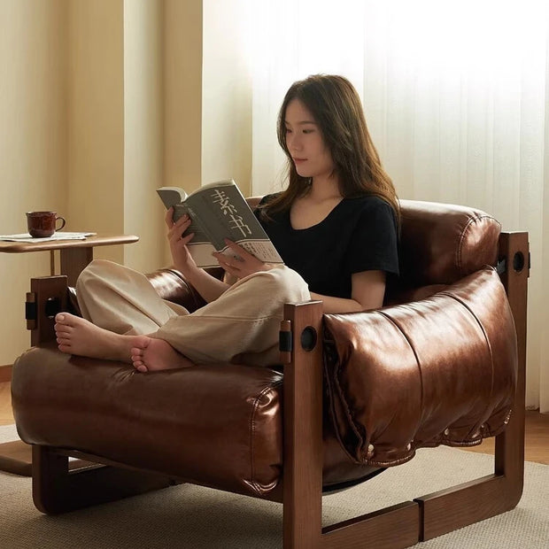 Modern Lounge Chair - handmade