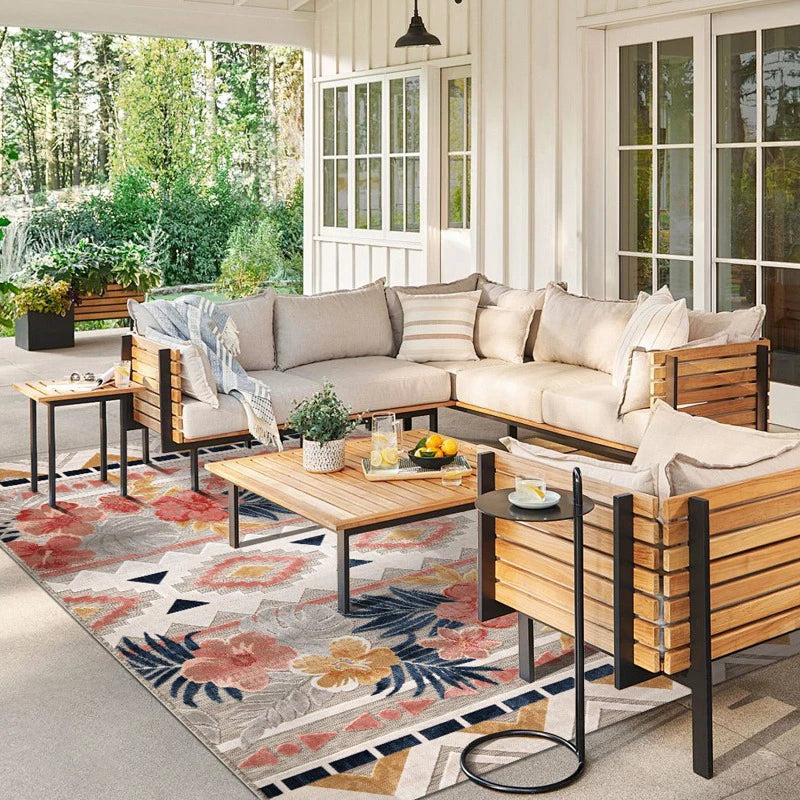 Washable Living Room Carpet - handmade