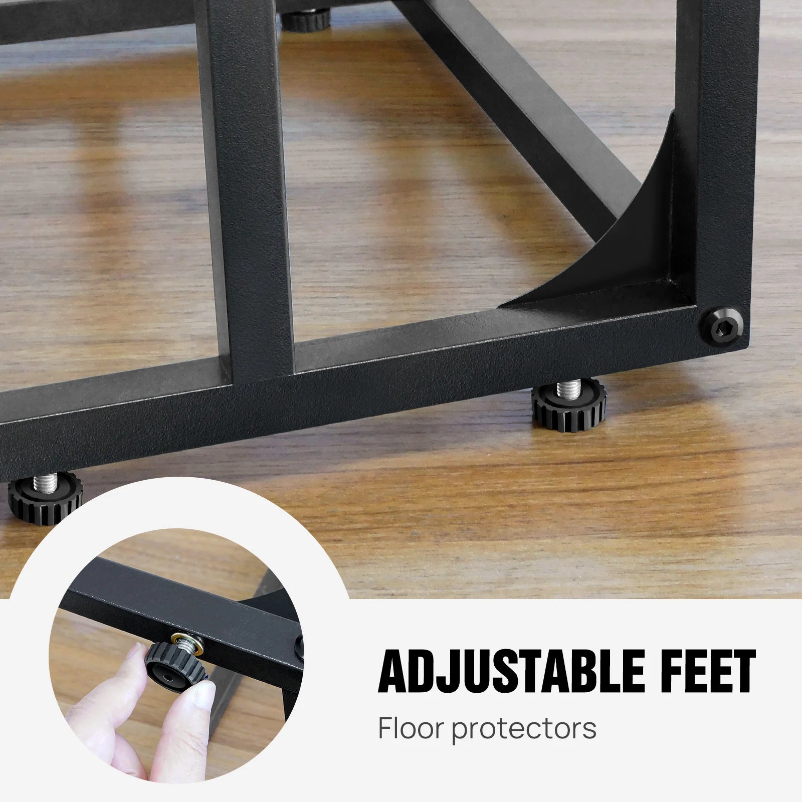 C-Shape Side Table - handmade