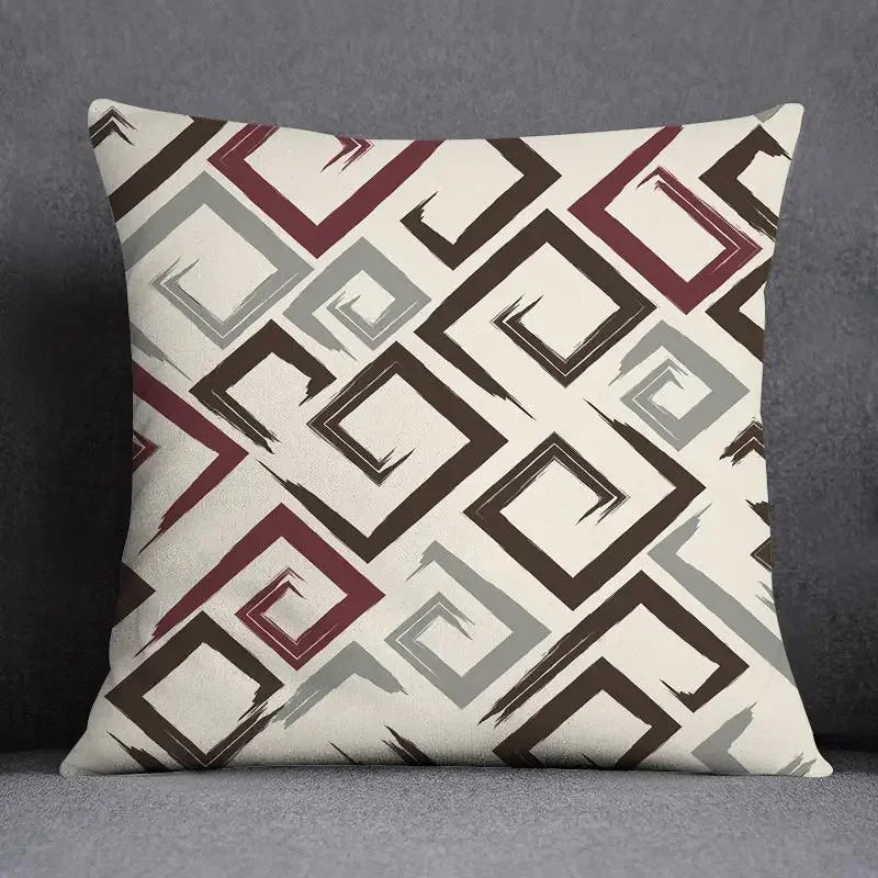 Stylish Modern Throw Pillow Cover - handmade