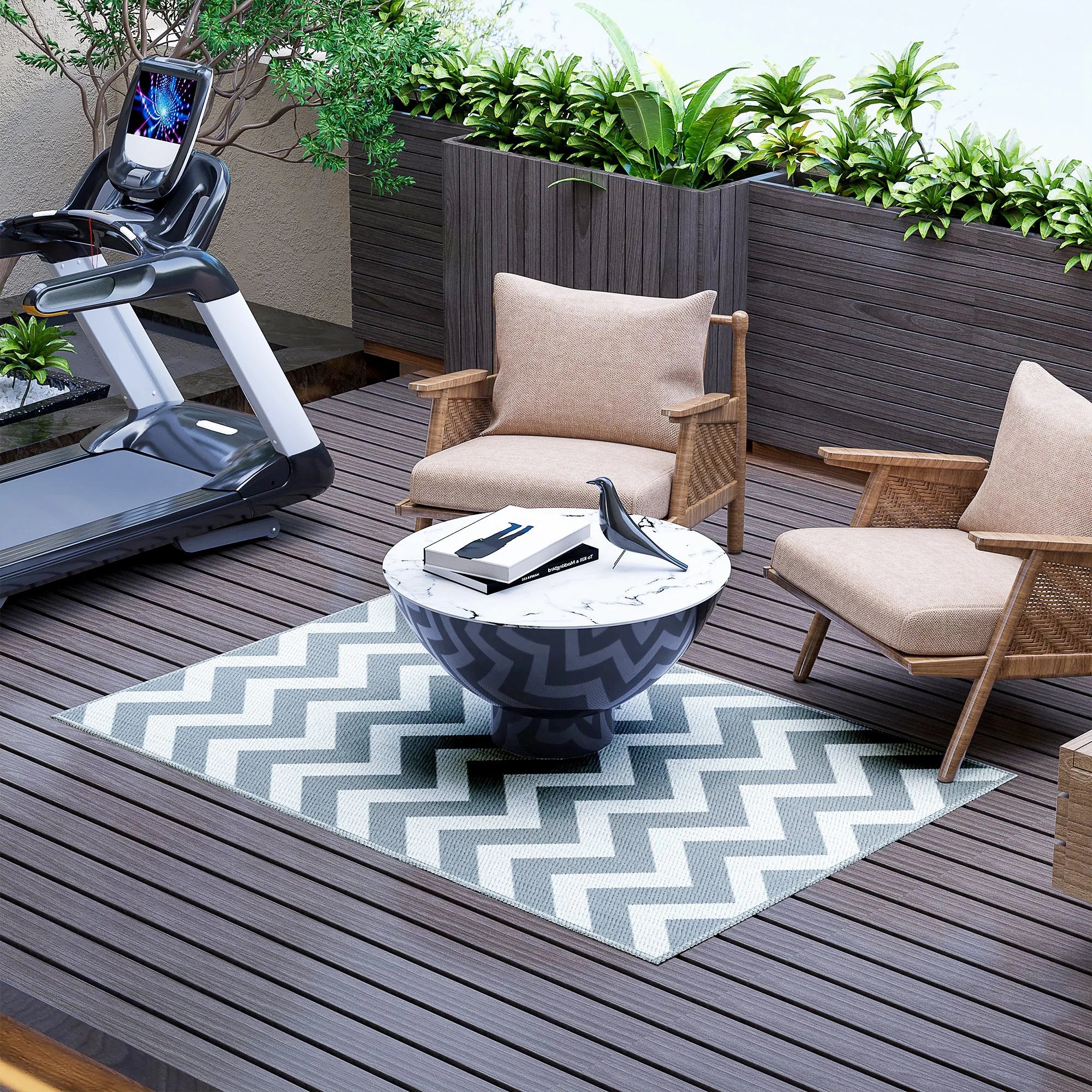 Waterproof Outdoor Carpet - handmade