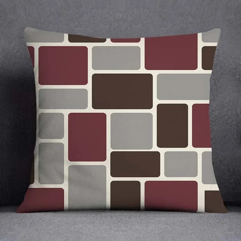 Stylish Modern Throw Pillow Cover - handmade