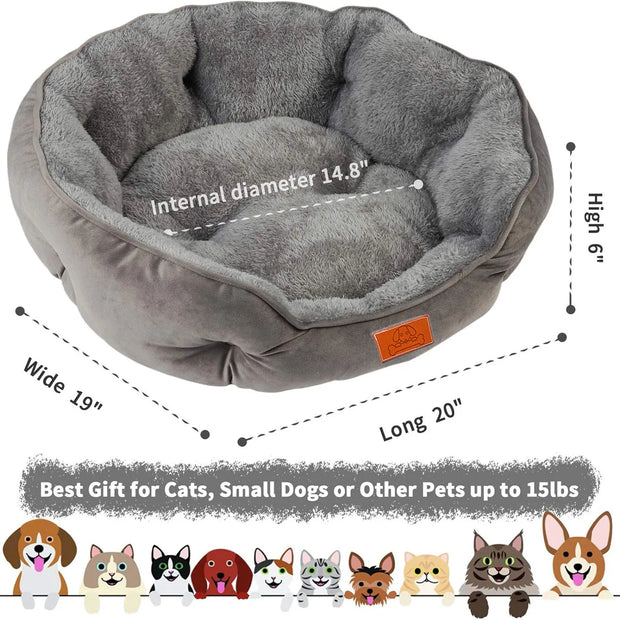 Washable Pet Bed - handmade