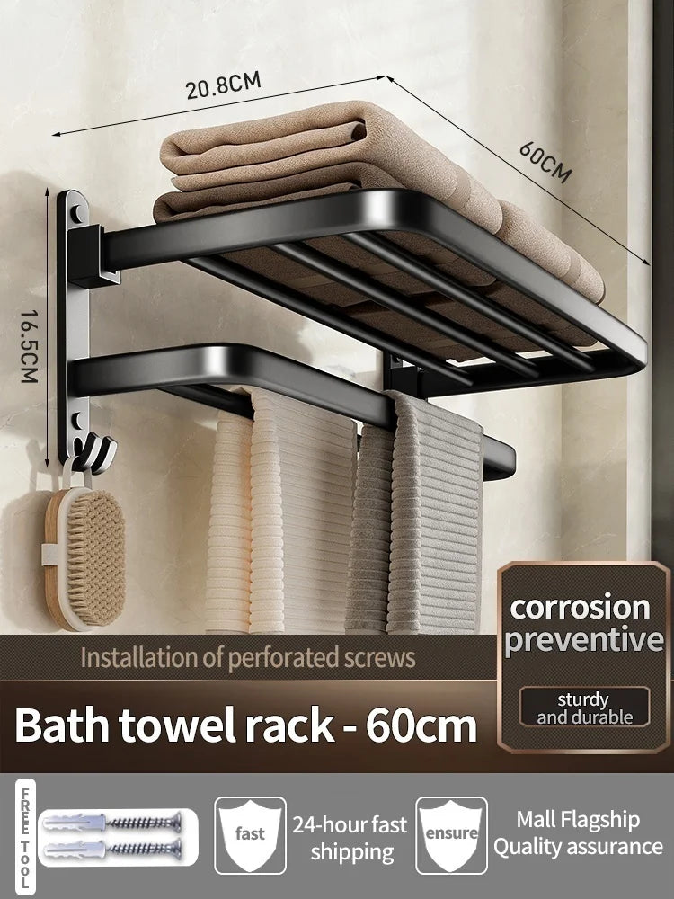 Upgraded Aluminium Towel Rack - handmade