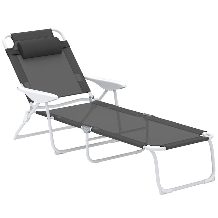 Foldable Sun Lounger - handmade