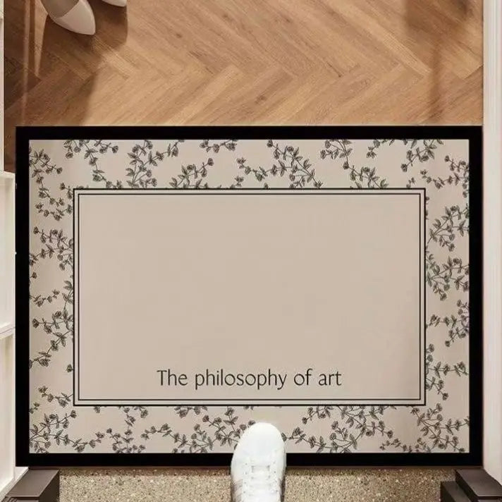 Diatom Bathroom Floor Mat - handmade