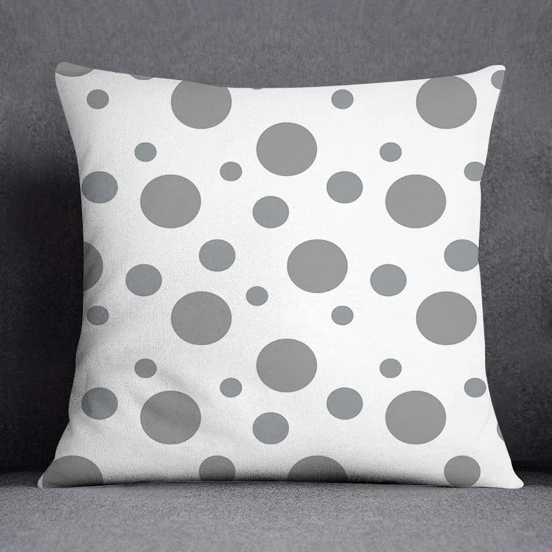 Geometric Cushion Cover - handmade