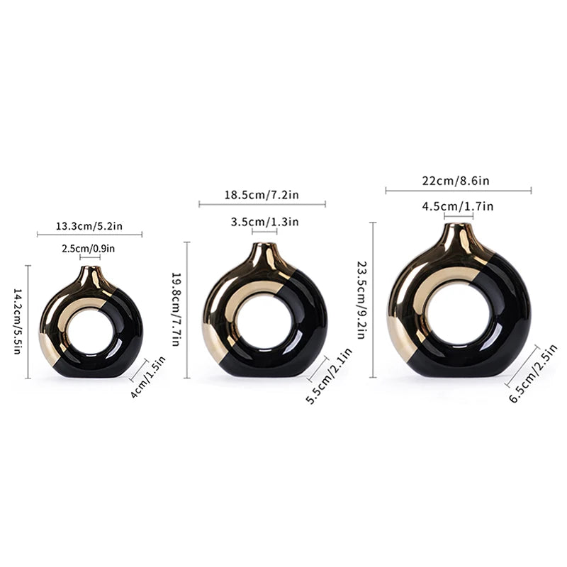 Luxury Nordic Flower Vase - handmade