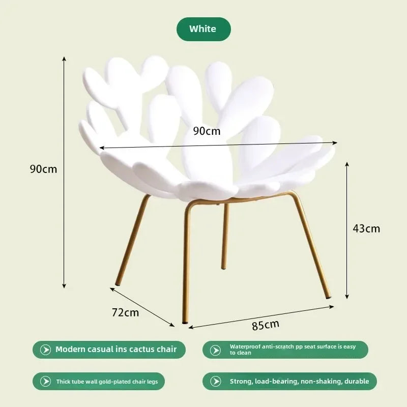 Cactus Leisure Sofa Chair - handmade