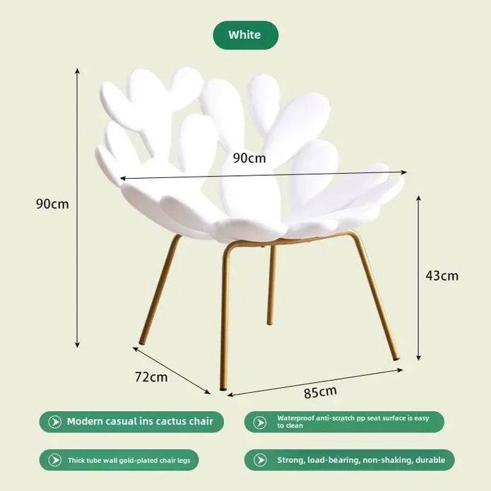 Cactus Leisure Sofa Chair - handmade