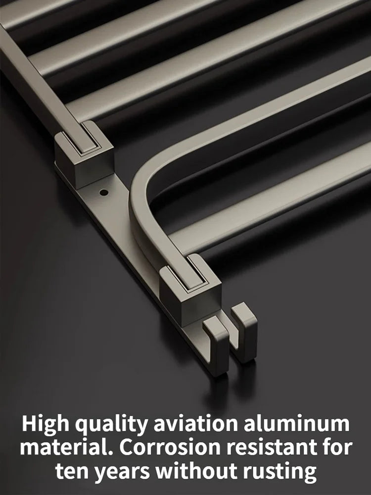 Upgraded Aluminium Towel Rack - handmade