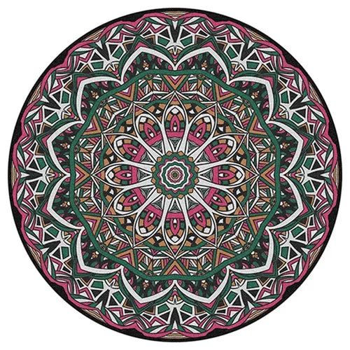 Persian Style Round Rug 1 - handmade