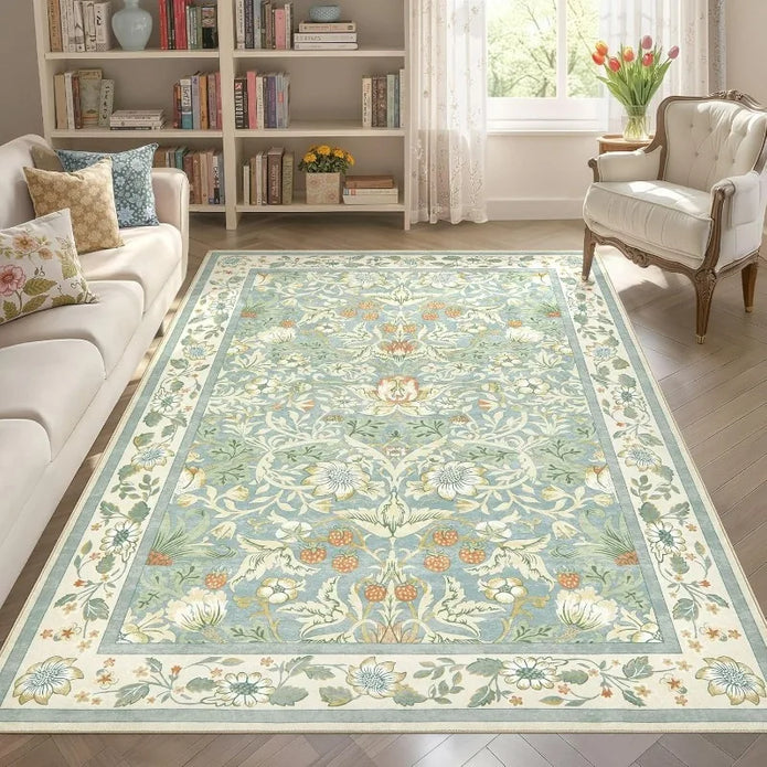 American Vintage Living Room Rug - handmade