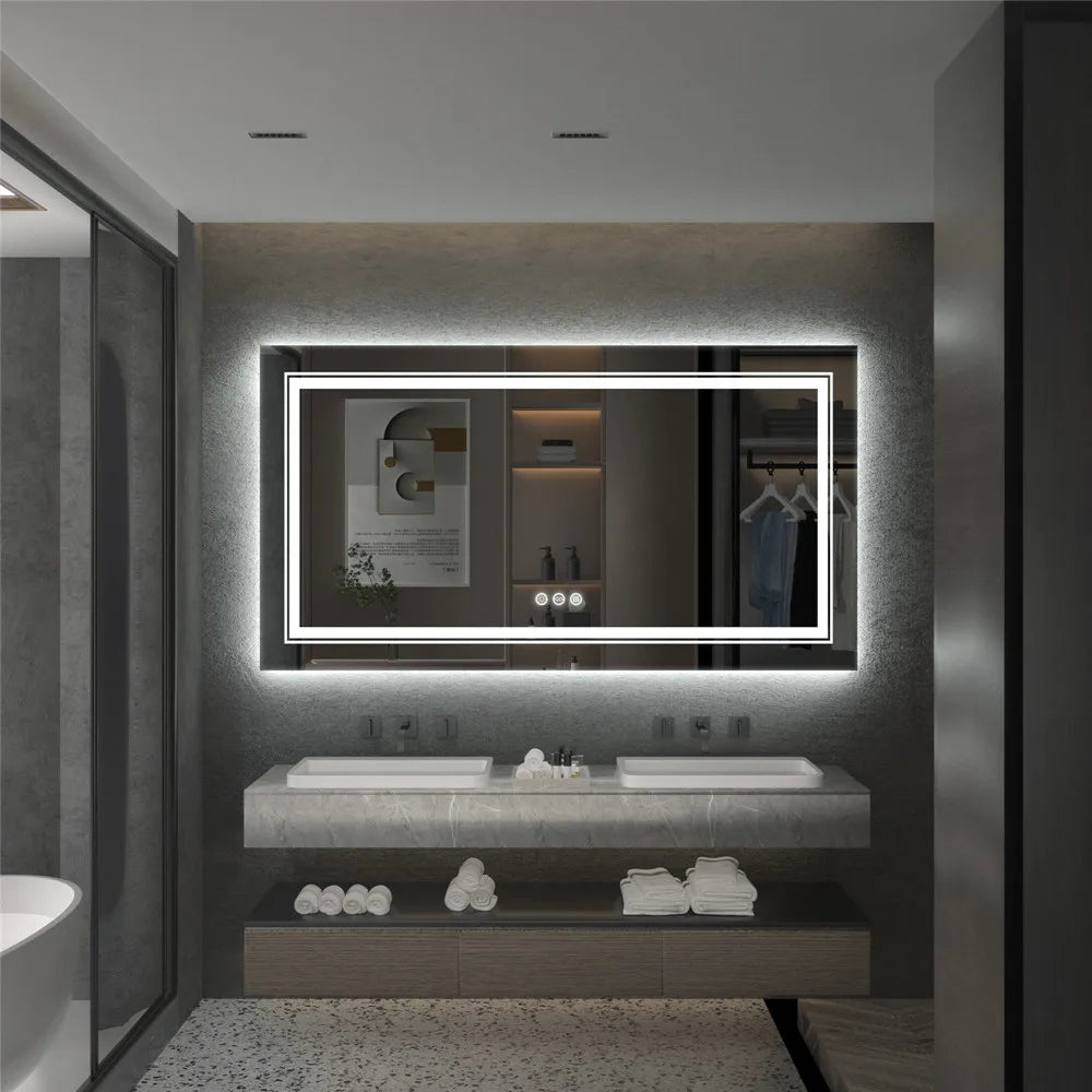 Full-Length Bathroom Mirror - handmade