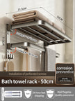 Upgraded Aluminium Towel Rack - handmade