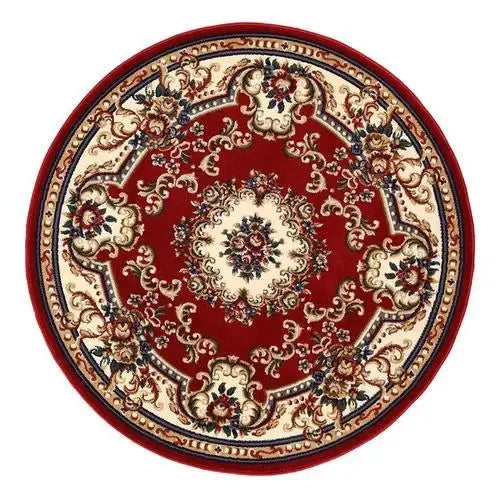Retro Boho Round Area Rug 4 - handmade