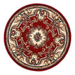 Retro Boho Round Area Rug 4 - handmade